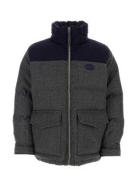 GUCCI 男士外套 770791Z8BNU1126-0 AW2024 黑色 Gucci Quilts