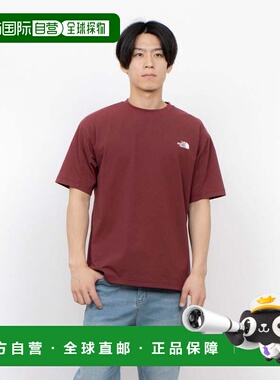 日本直邮 THE NORTH FACE 男士陆地/跑步短袖T恤 NT32585 红色