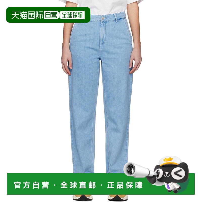 1h可退 香港直邮潮奢 CARHARTT WIP 女士 蓝色 Pierce Straight