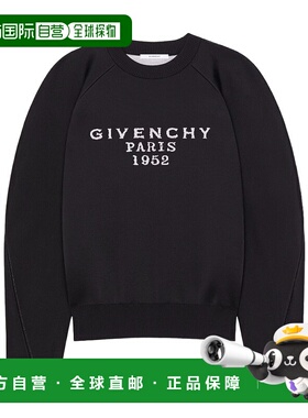 香港直邮Givenchy 带有GIVENCHY标志的羊毛粘胶毛衣 BW90VC4ZSL