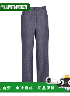 香港直邮PRADA 女士休闲裤 P243I15DJF0308直筒裤