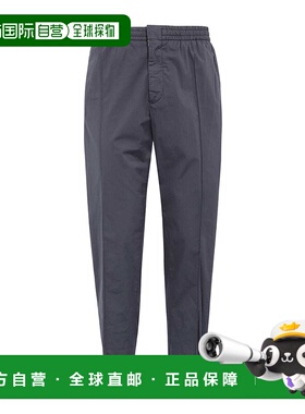 香港直邮Zegna 松紧腰休闲裤 RUBI16A5TT14800杰尼亚卫裤