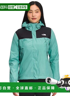 自营The North Face Antora NF0A7UKN856三角气候夹克女式绿色全A