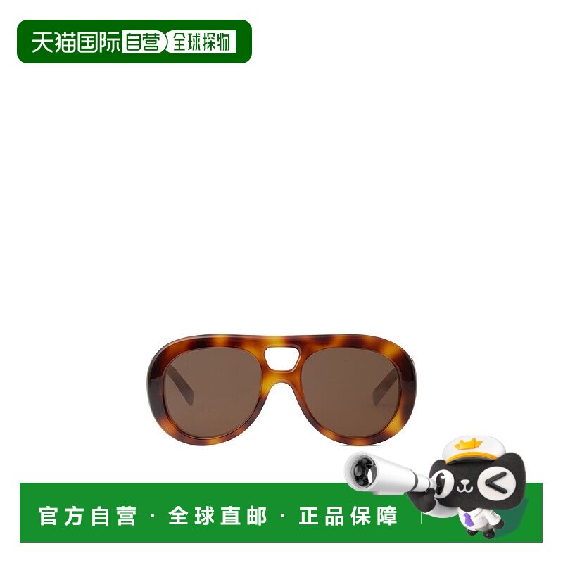 香港直邮GIVENCHY 女士眼镜 GV40128I53E AW2025 棕色 全框太阳镜