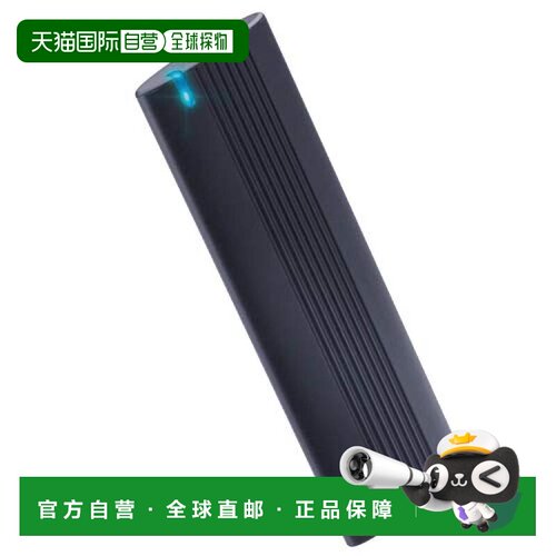 【日本直邮】宜丽客ELECOM移动固态盘SSD 1TB PS4兼容 黑色 USB3.