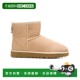 UGG 香港直邮UGG 1016222 AW2024 棕色 女士靴子 1016222SANSAND