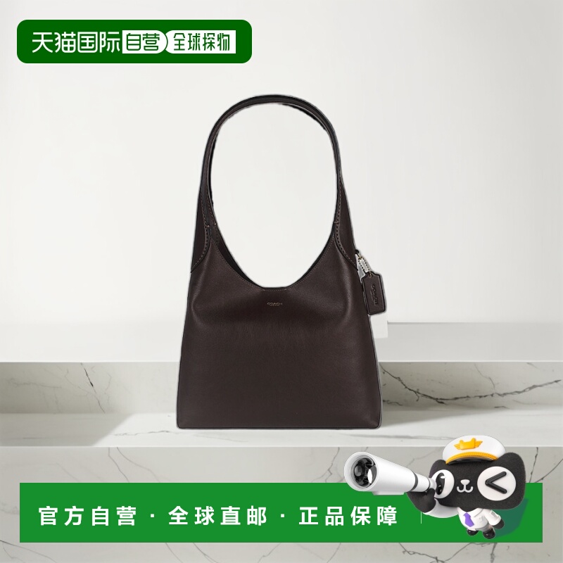 香港直邮Coach蔻驰 女包 Brooklyn28 女士皮质单肩手提包 CU068