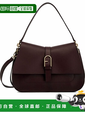 1h可退 香港直邮潮奢 FURLA 芙拉 女士 Bags 棕色单肩包 WB00996B