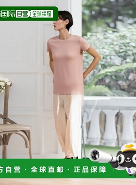 香港直邮MONCLER 女士T恤 K10938C73200V805851J CO 粉红色