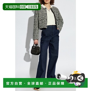 香港直邮MONCLER 女士牛仔裤 K10932A00010598AB780 CO 蓝色