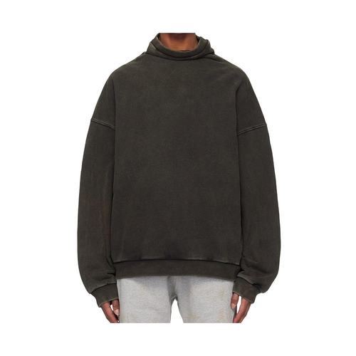 WE11DONE 男士针织毛衣 WDTS324731UBK AW2024 黑色 长袖卫衣