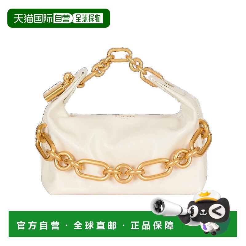 香港直邮BALMAIN 女士手提包 FN1AD001LBFO0DA AW2025 花色 链条