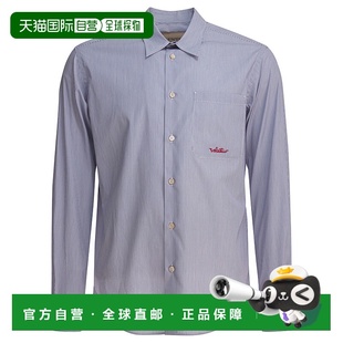 AW2025 香港直邮VALENTINO 7V3ABS77B2Q129 衬衫 浅蓝色 男士