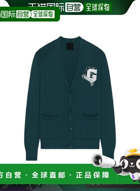 香港直邮GIVENCHY 男士针织毛衣 BM90TY4YLF302 AW2024 蓝色 长袖