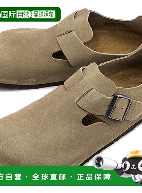 日本直邮 London Suede 绒面皮鞋 [1010503 1010504] 灰褐色凉鞋