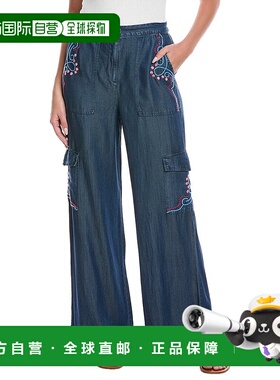 自营 johnny was约翰尼是货运长裤-蓝色 美国奥莱直发
