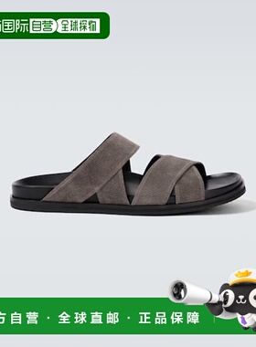 1h可退 香港直邮MANOLO BLAHNIK 莫罗 伯拉尼克 男士 Seaton 绒面