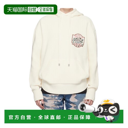 香港直邮AMIRI 男士针织衫 AMTOKN1076271 SS2026 白色 Chateau S