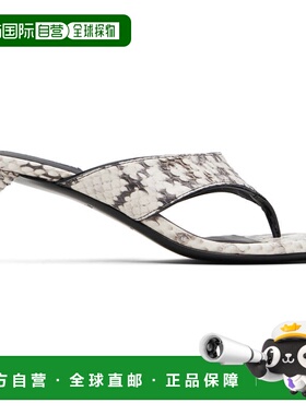 1h可退 香港直邮潮奢 Alaia 女士 白色夹趾凉鞋 AA3S132CK326