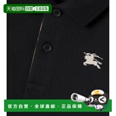 香港直邮Burberry 棉质凸纹布Polo衫 巴宝莉 1h可退 男童 EKD 童装