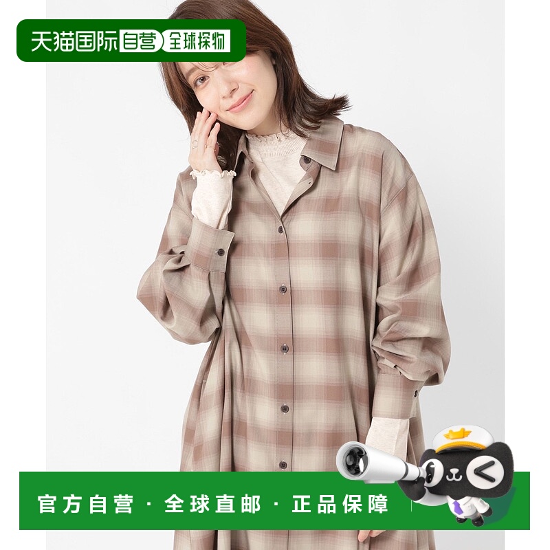 1h可退 日本直邮studio CLIP 女装 宽松圆领套头衫 柔软亲肤面料