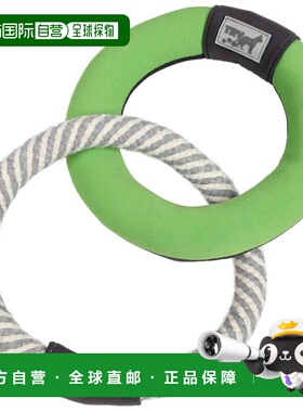 1h可退 【美国直邮】Pet Life Pet Life 'Ring Toss' 双连接黄麻