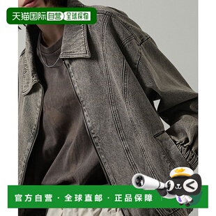 1h可退 日本直邮Alfred Alex 男女同款复古双拉链大号牛仔夹克 AA