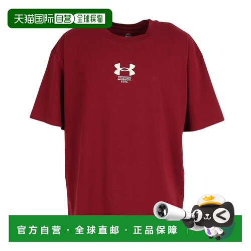 日本直邮Under Armour/安德玛 短袖宽松印花T恤 男女同款 6015353