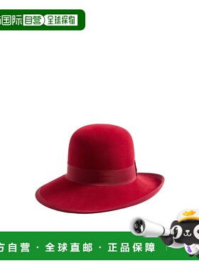 香港直邮VALENTINO 女士帽子 WHE00FPMUBPY AW2025 红色 Vlogo帽