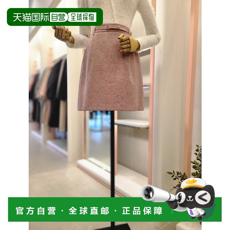 韩国直邮[ITMICHAA] 女性腰带迷你裙 (ITO1WSK200)半身裙包臀裙