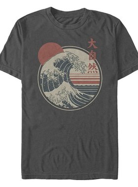 Fifth Sun|男士 Great Wave 短袖圆领 T 恤