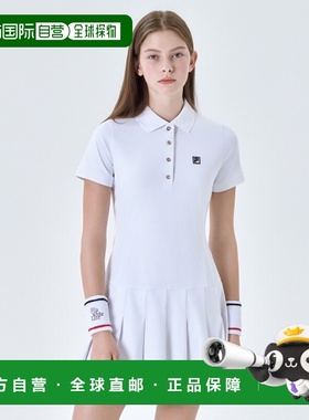 韩国直邮FILA 女士运动连衣裙1100FS2OPG2362FWHI斐乐