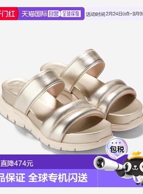 日本直邮COLE HAAN 零重力双带拖鞋式凉鞋 女士 [CO1659BW011820]