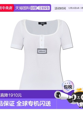 香港直邮Versace 短袖T恤 10180961A12908范思哲