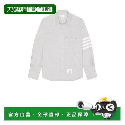 1h可退 香港直邮潮奢 Thom Browne 汤姆 布朗 男士 宽松款衬衫 MW