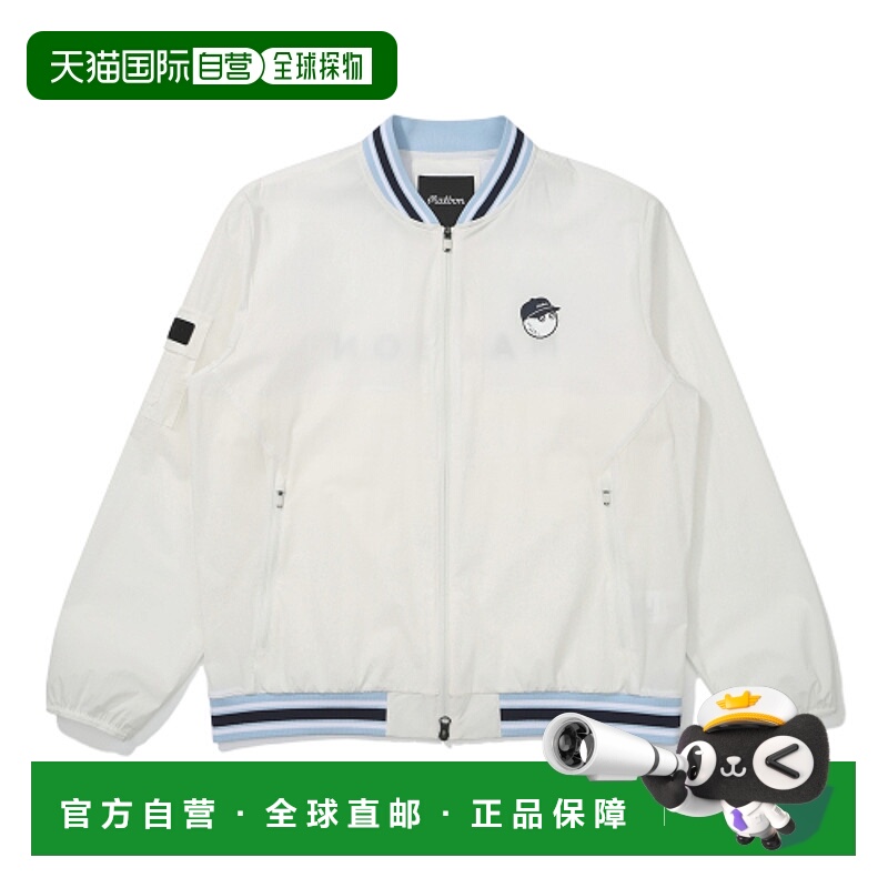 韩国直邮MALBON GOLF 男士运动茄克/外套 M5221PJK48WHT