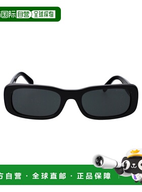 1h可退 香港直邮Miu Miu 缪缪 女士 黑色醋纤太阳眼镜 0MU08ZS1AB