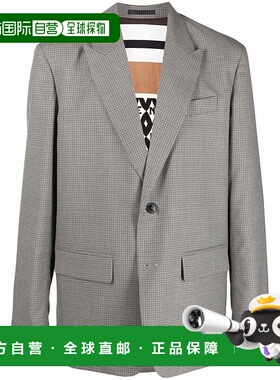 香港直邮VALENTINO 男士夹克 WV3CEC057H0094 SS2022 灰色 VALENT