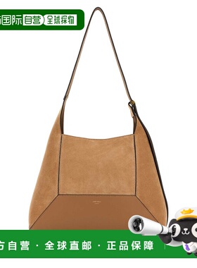 香港直邮Jimmy Choo 周仰杰 女士 DIAMOND 驼色绒面革中号肩包 DI