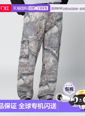 1h可退 香港直邮Represent 男士 Realtree 迷彩工装裤子 MLM10033