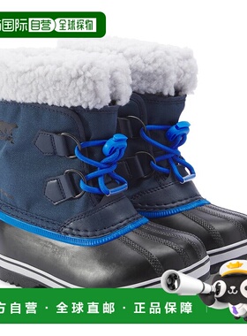 香港直邮Sorel 冰熊 男童 Yoot Pac 雪地靴童鞋 blue蓝色 舒适时