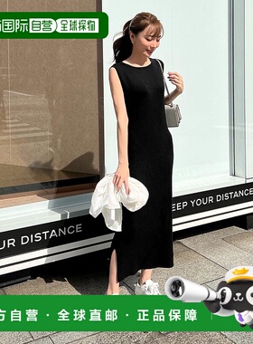 日本直邮KOBE LETTUCE 岡部あゆみ合作款无袖针织连衣裙[E3004]