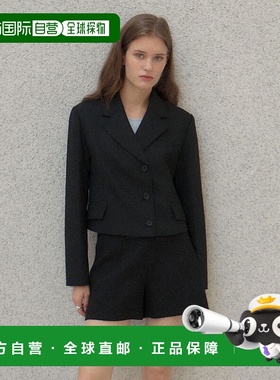 韩国直邮LOEUVRE正品 女士精品303596018Half-double Crop Jacket