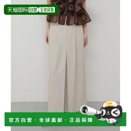 1h可退 日本直邮官方授权 SENSE OF PLACE 腰部褶设计 半身裙
