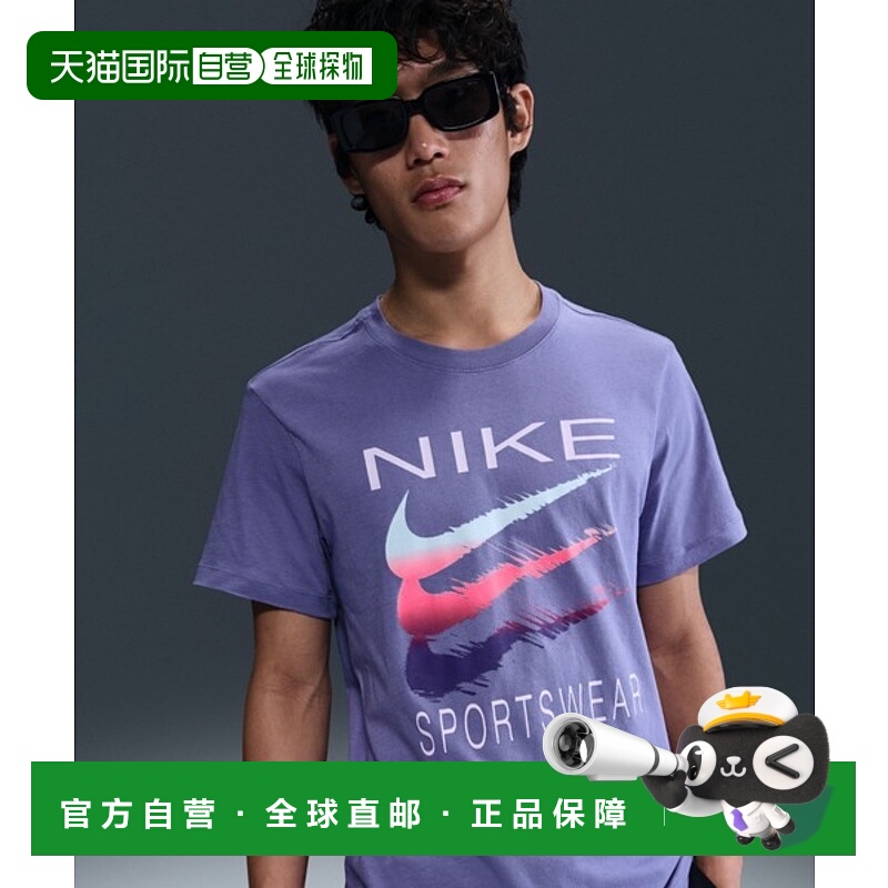 日本直邮【日本直邮】NIKE耐克男女同款T恤HQ8095-527纯棉