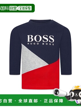 欧洲直邮BOSS 男童T恤 J05873K849