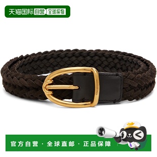 汤姆 福特 Suede 香港直邮Tom Angl Woven Ford 棕色 1h可退 男士