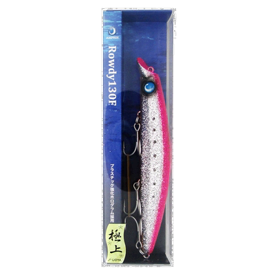 日本直邮Jump Rise Lure Rowdy 130F #UOYA70-1 极粉红沙丁鱼