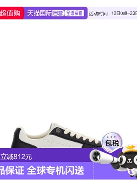 1h可退 香港直邮Represent 男士 黑色皮质运动鞋 MLM911810127