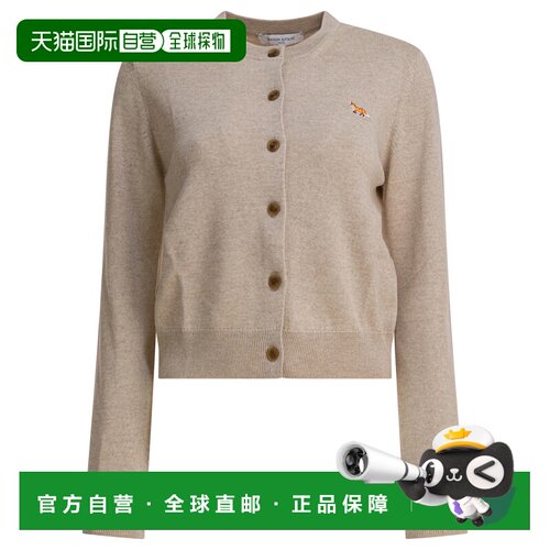 1h可退 香港直邮MAISON KITSUNÉ 女士针织衫 PW00502KT1181H218 C